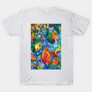 Multicolored Leaves T-Shirt